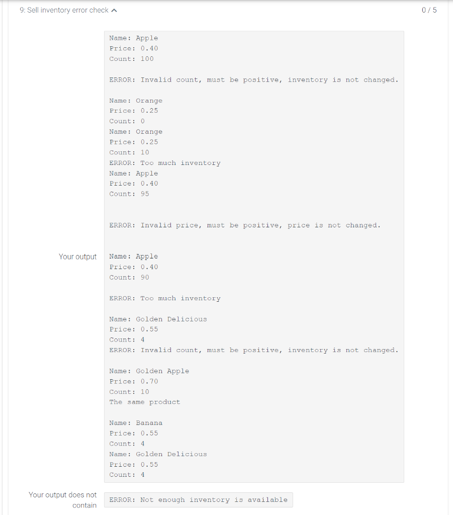 Solved I need help fixing the errors I show in the image the | Chegg.com