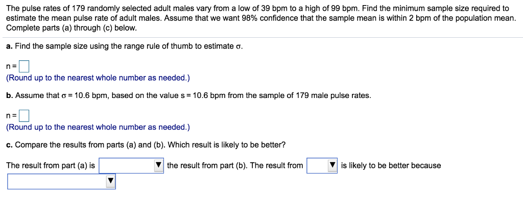 solved-the-pulse-rates-of-179-randomly-selected-adult-males-chegg