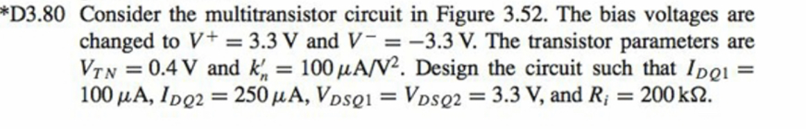 80 Consider the multitransistor circuit in Figure | Chegg.com