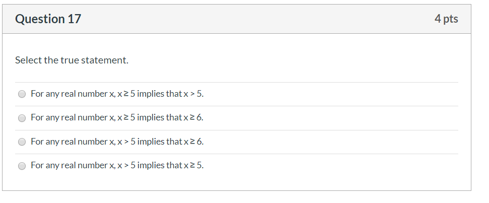 Solved Question 27 2 pts Select the function that does not | Chegg.com
