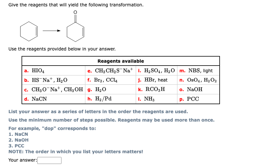 solved-give-the-reagents-that-will-yield-the-following-chegg