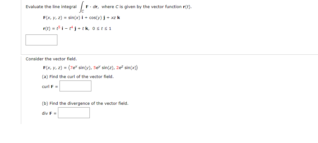 Solved Evaluate The Line Integral Bet F Dr Where C Is G Chegg Com