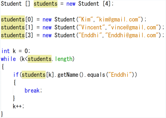 Solved Student [] students = new Student [4] ; students [0] | Chegg.com