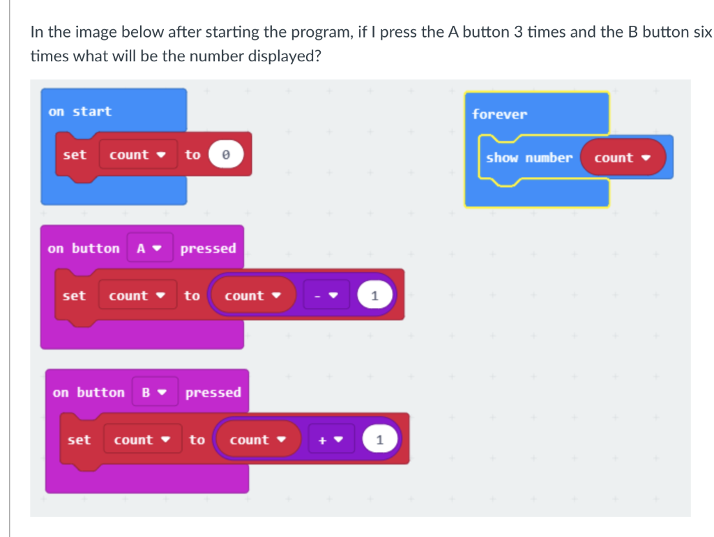 Solved In the image below after starting the program, if I | Chegg.com