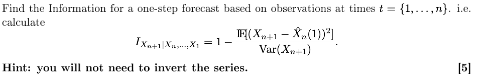 Solved In all the questions, {et} is a white noise with | Chegg.com