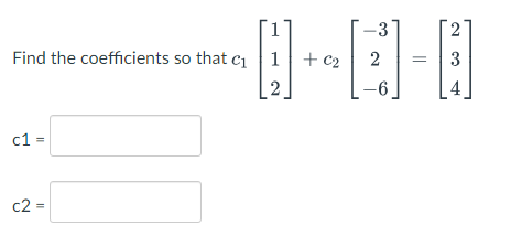 Solved Find the coefficients so that \\( | Chegg.com