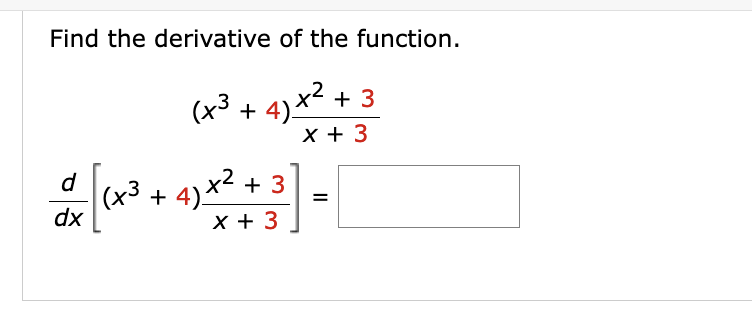 solved-find-the-derivative-of-the-function-x3-4-2-3-x-chegg