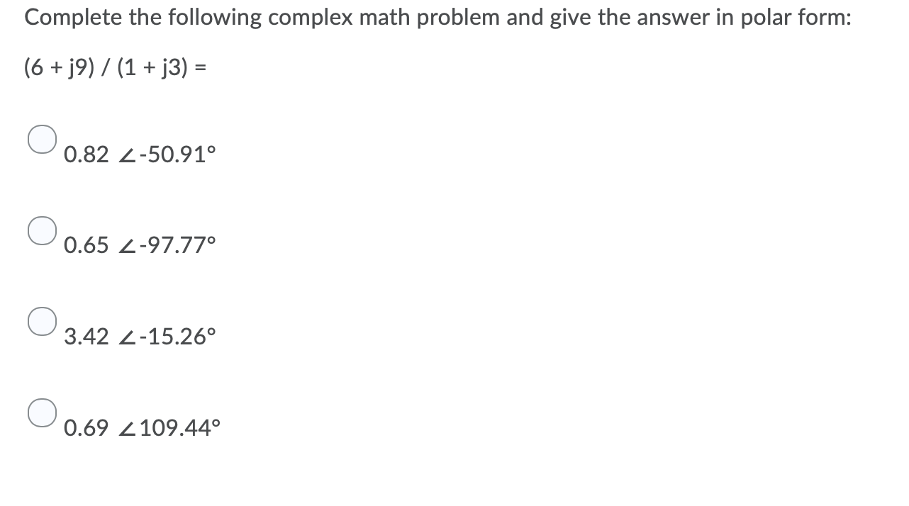 complex math problem