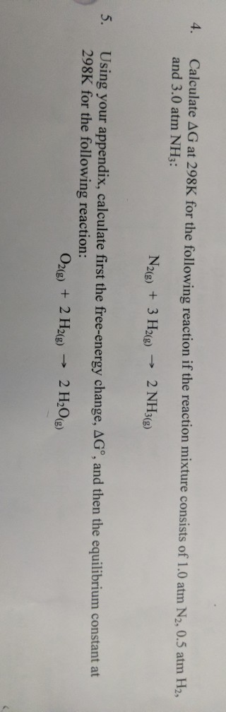 Solved G of H2= 0 G of O2=0 G of H2O(g)= -228.57 | Chegg.com