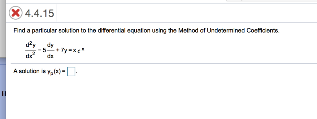 solved-4-4-15-find-a-particular-solution-to-the-differential-chegg