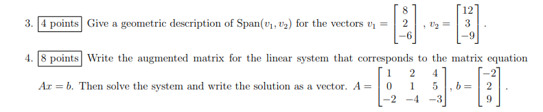 Solved SUBJECT LINEAR ALGEBRA KINDLY SIR SOLVE BOTH OF THE | Chegg.com