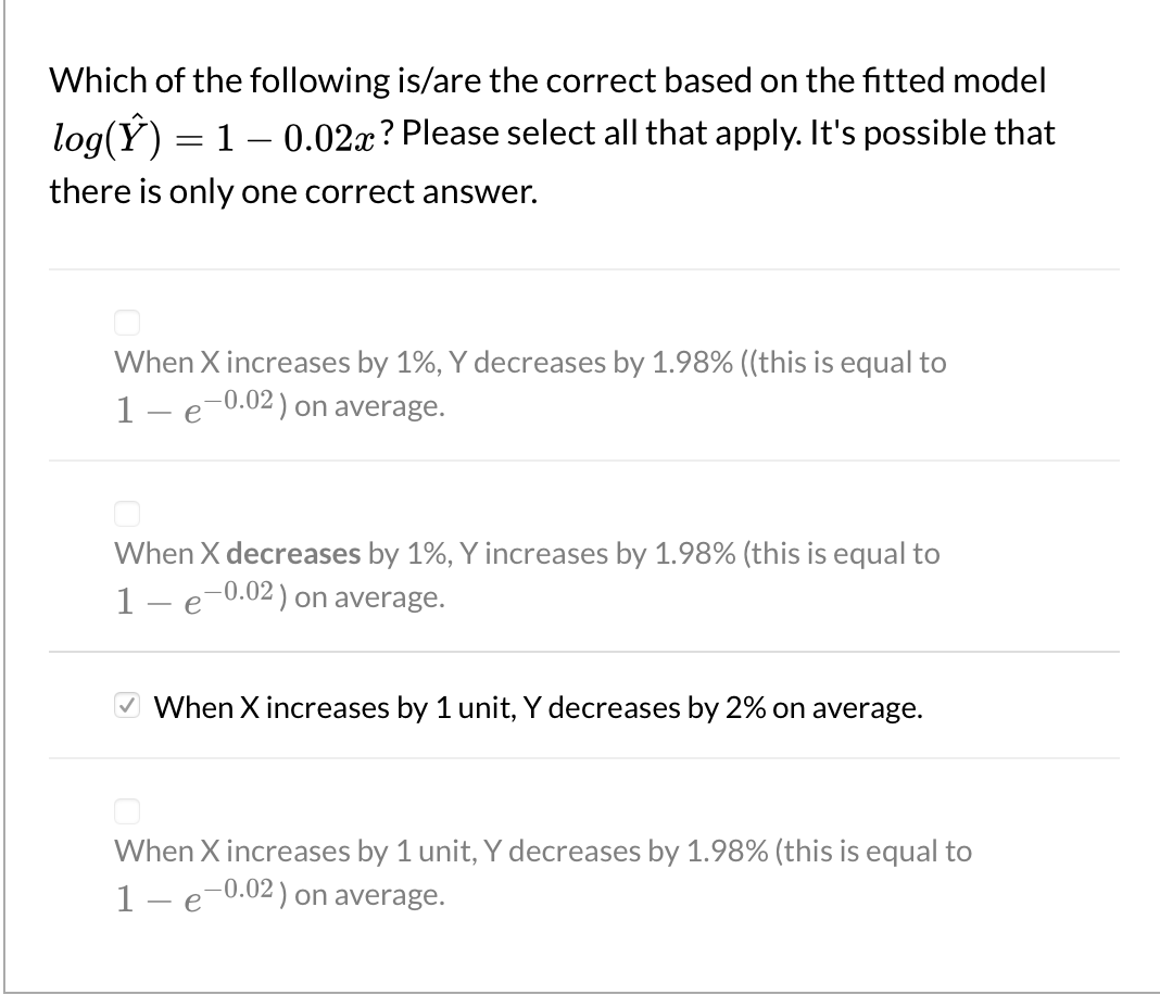 Solved Which Of The Following Is/are The Correct Based On | Chegg.com