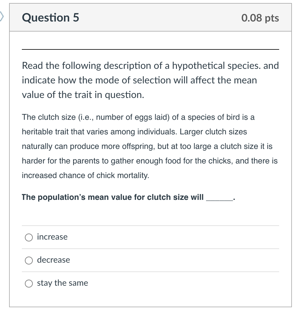 Solved Read the following description of a hypothetical | Chegg.com