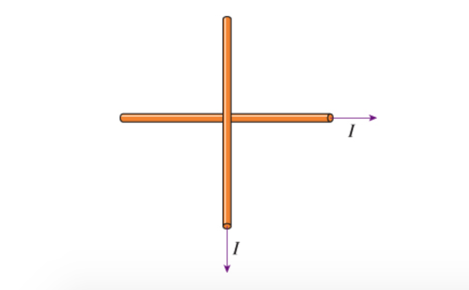 Two Long Wires Carry 12 A Currents In The Directions Chegg Two Long Wires Carry 12 A Currents In The Directions Chegg