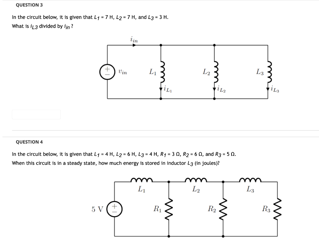 Solved In the circuit below, it is given that L1=7H,L2=7H, | Chegg.com
