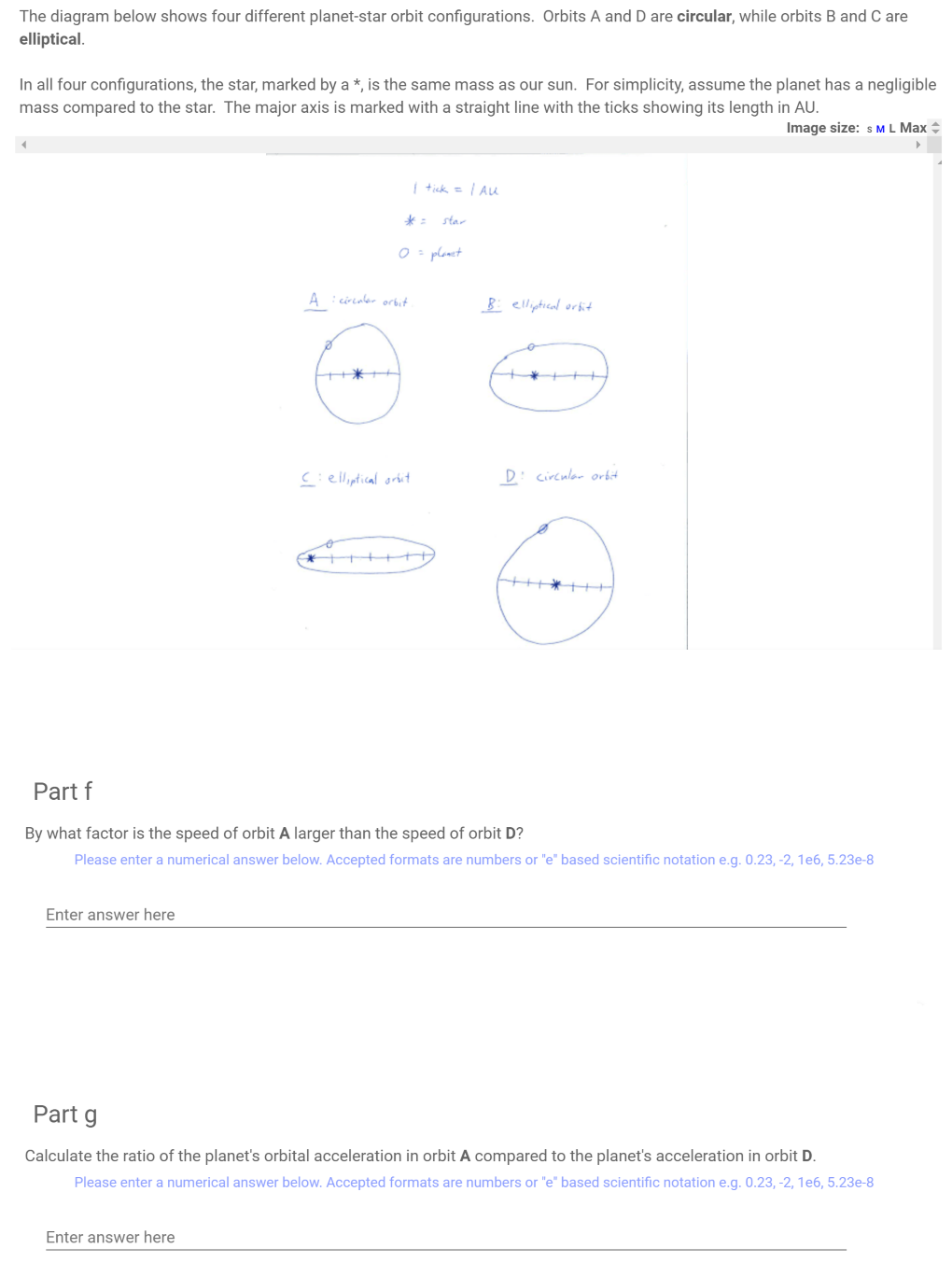 Solved The diagram below shows four different planet-star | Chegg.com
