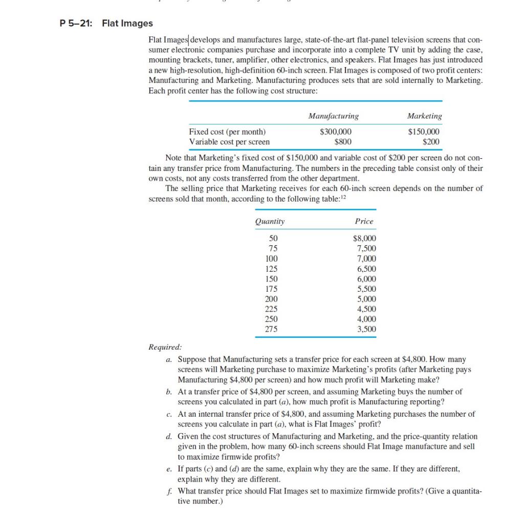 Flat Images/develops and manufactures large, state-of-the-art flat-panel television screens that consumer electronic companie