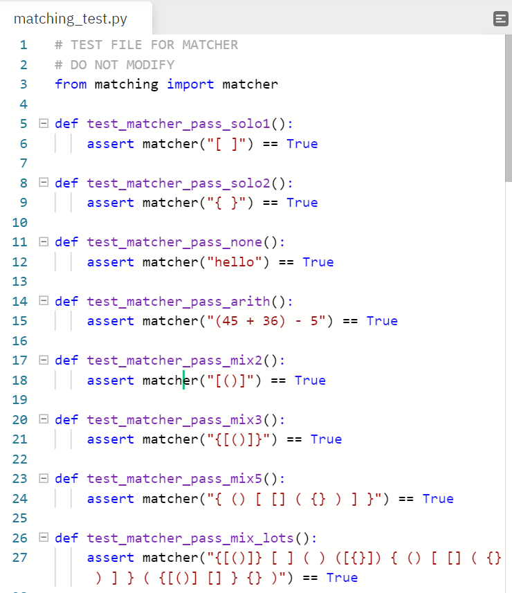 Solved LI 00 9 matching.py 1 MODIFY ME TO IMPLEMENT YOUR | Chegg.com
