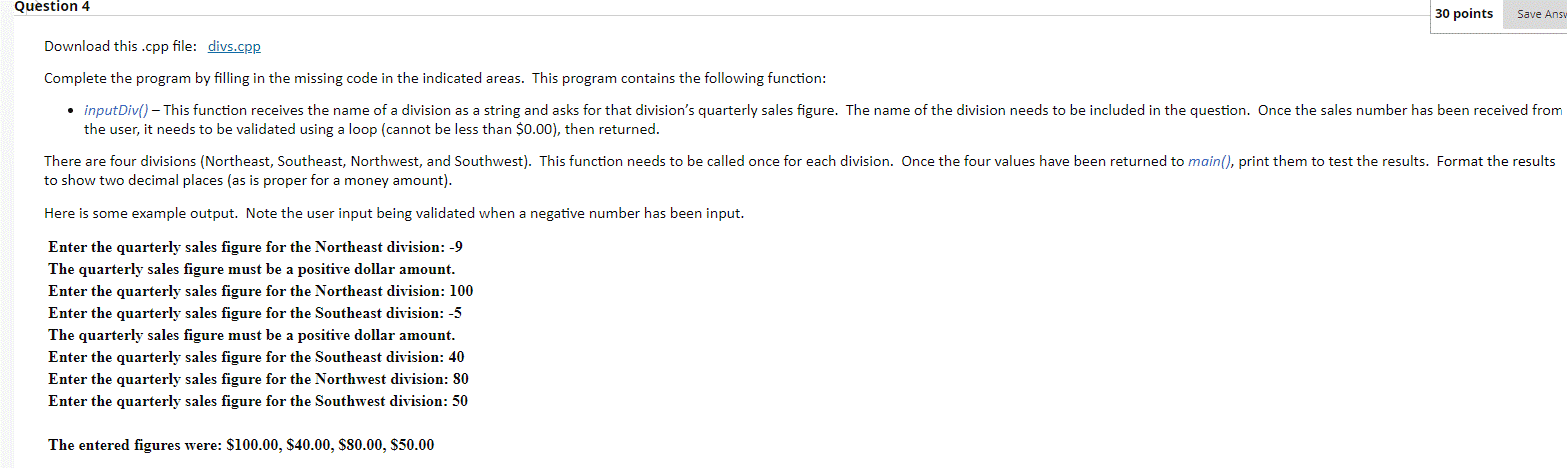 Solved I need help on my computer science homework. Please | Chegg.com