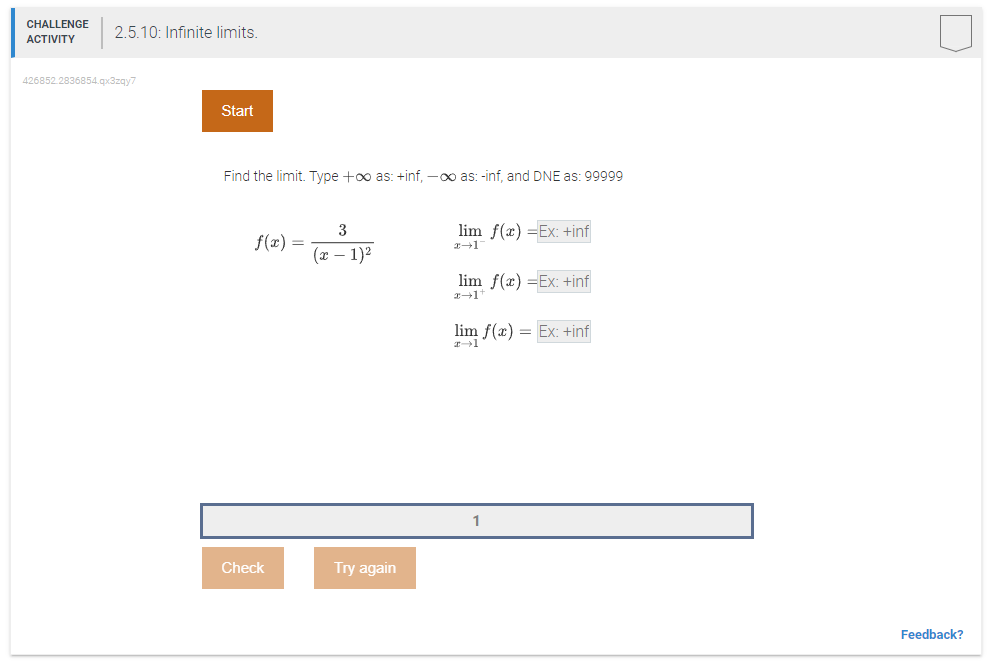 Solved 426852.2836854.q×3zqy7 Find the limit. Type +∞ as: + | Chegg.com