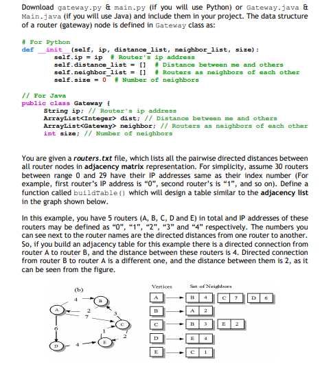 Solved Download gateway.py & main.py (if you will use | Chegg.com