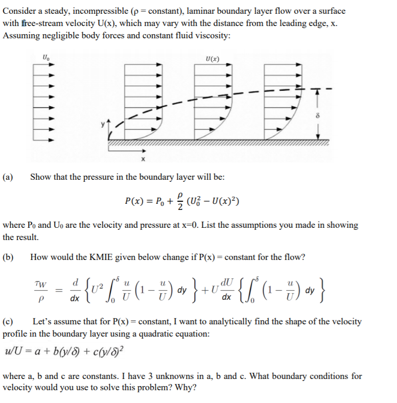 Solved Consider A Steady, Incompressible (p = Constant), | Chegg.com