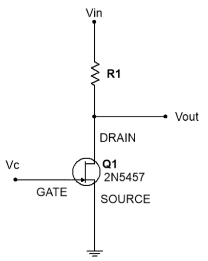 Solved R1 is a 1kΩ resistor. At 0V, the JFET resistance is | Chegg.com