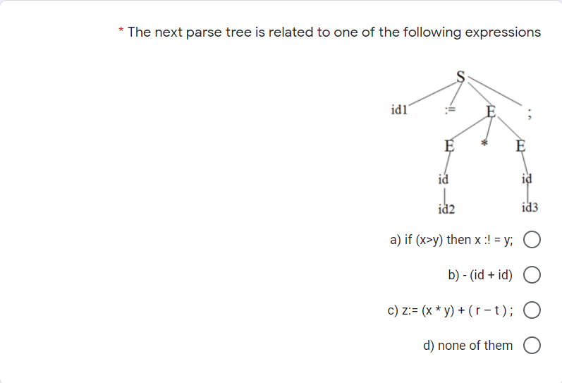 Solved * :The following Three Address Code is related to one | Chegg.com