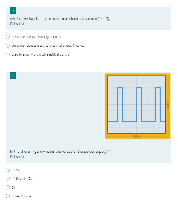 Solved 5 1. What is the phase shift of the input and output