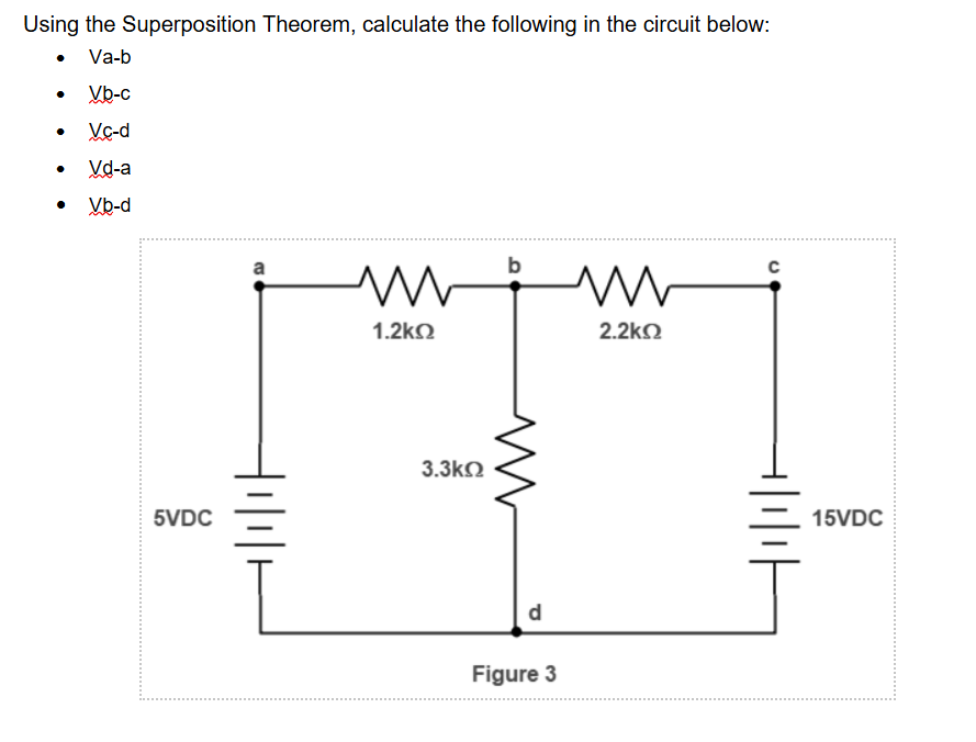 Solved Using the Superposition Theorem, calculate the | Chegg.com