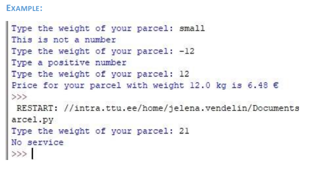 Solved The price list for delivering standard registered | Chegg.com