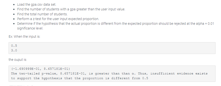 Solved Please help with the Python code using the default | Chegg.com