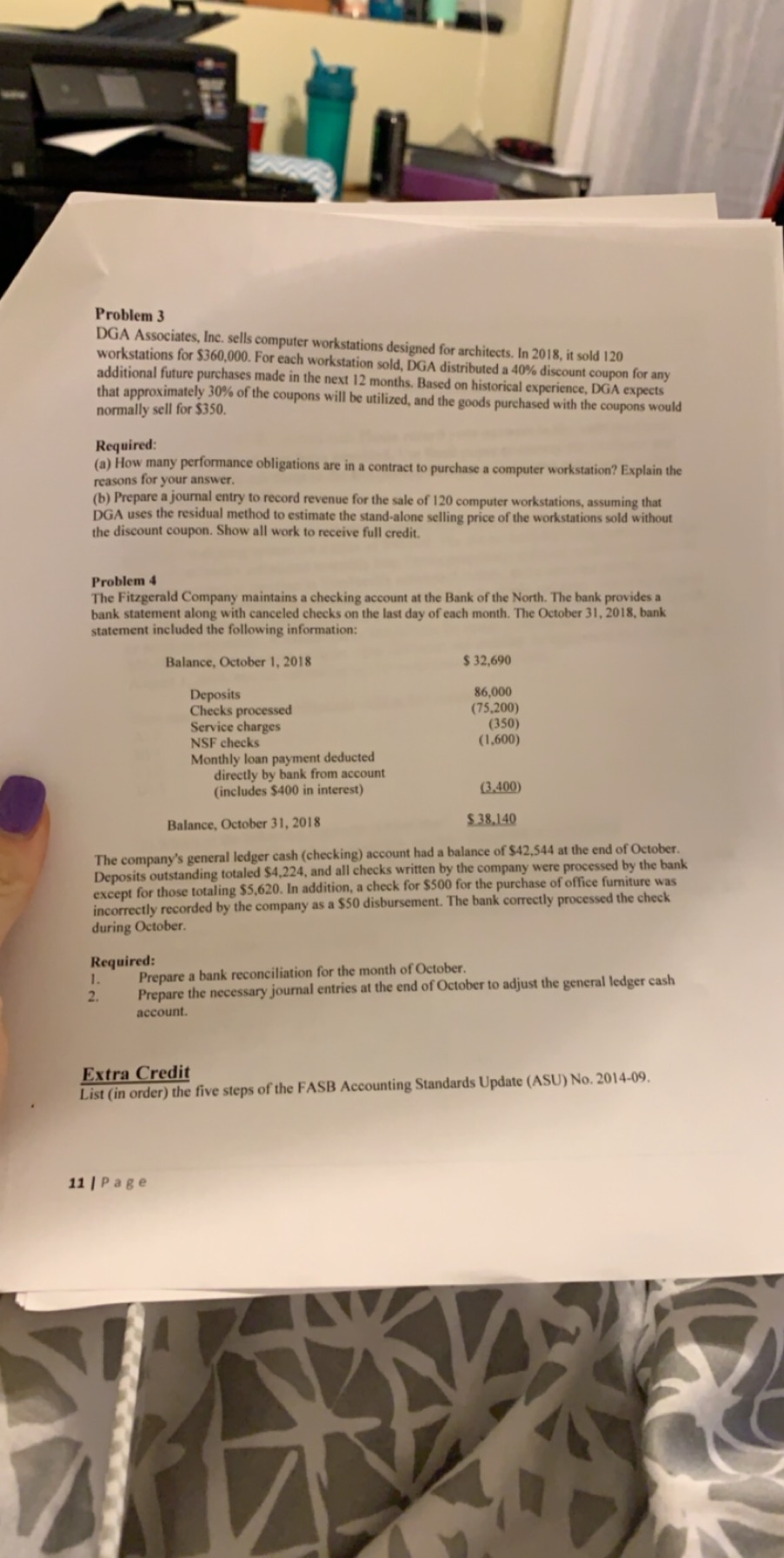 Problem 3 DGA Associates, Inc. sells computer