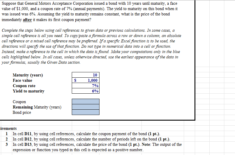 Solved Suppose that General Motors Acceptance Corporation