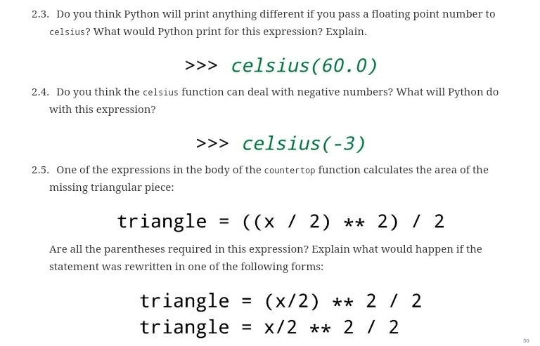 Solved USING PYTHON PROGRAMMING LANGUAGE CELSIUS | Chegg.com