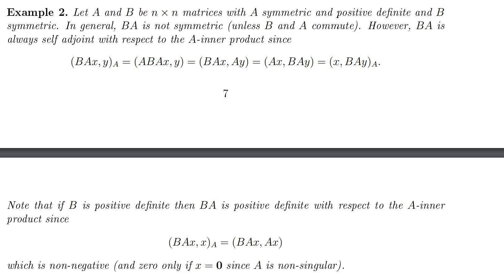 Solved Assume That A And B Are As In The Previous Example | Chegg.com