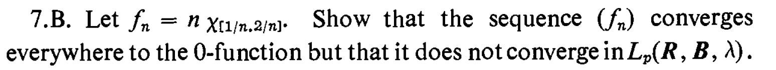 7.K. Show that the sequence in Exercise 7.B converges | Chegg.com