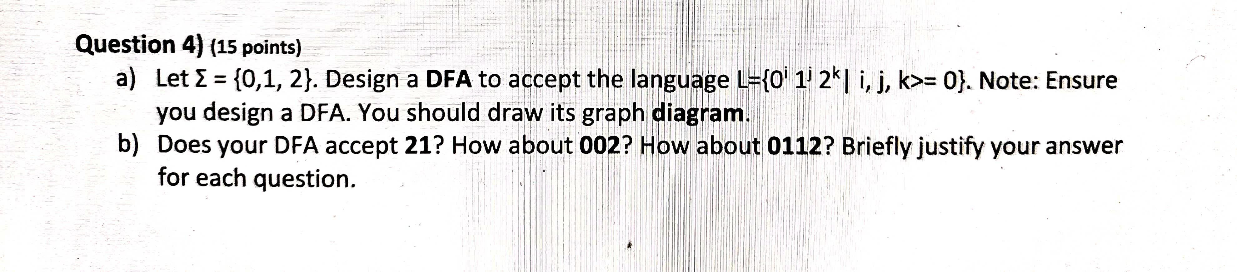 Solved Please Solve The Following Theory Of Computation | Chegg.com