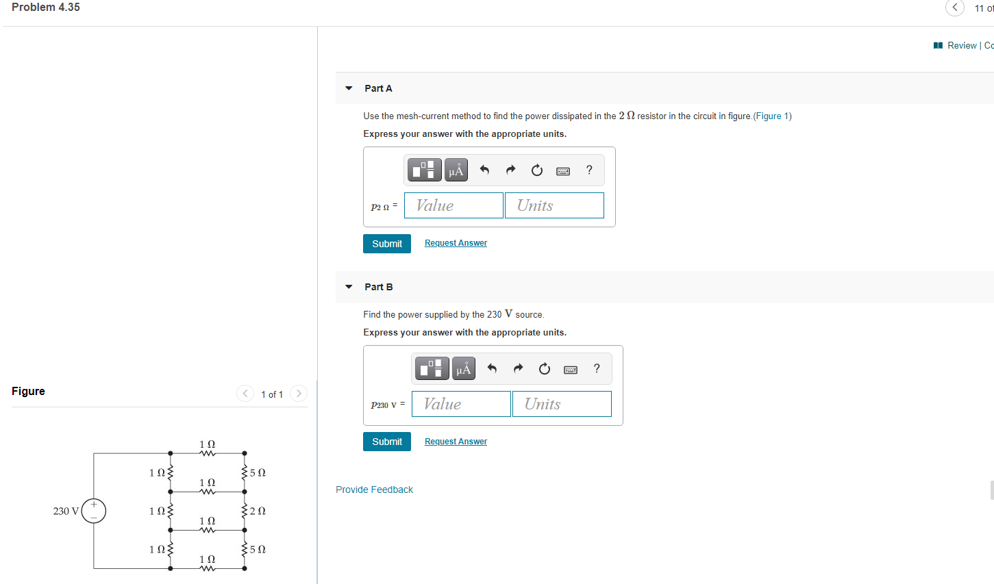 Solved Problem 4.35 11 of Review Cd Part A Use the | Chegg.com