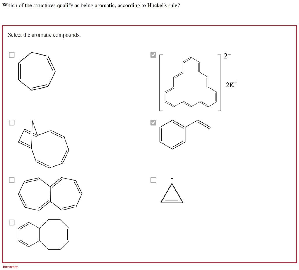 solved-which-of-the-structures-qualify-as-being-aromatic-chegg