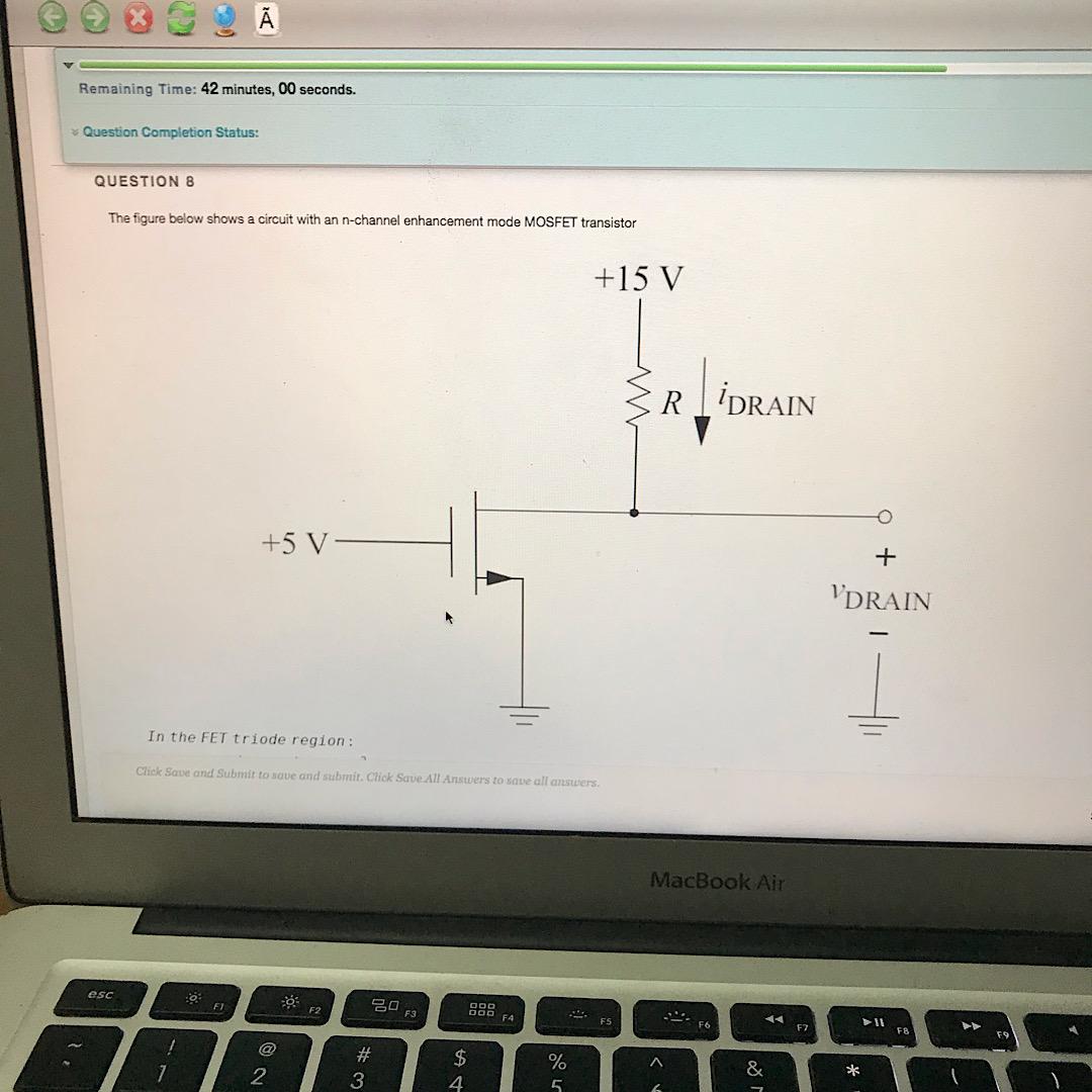 Solved In the FET triode region I (drain) =