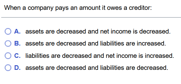 solved-when-a-company-pays-an-amount-it-owes-a-creditor-a-chegg