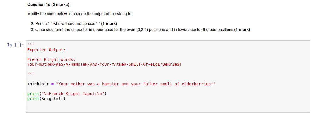 Solved Please help with the following code on JUPYTER Book | Chegg.com