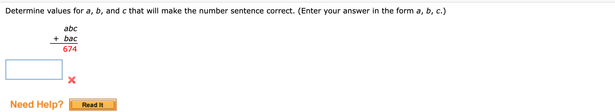 Solved Determine Values For A,b, And C That Will Make The | Chegg.com