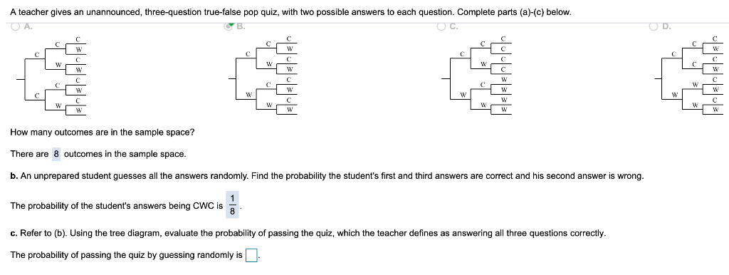 Solved A Teacher Gives An Unannounced Three Question Chegg Solved A Teacher Gives An Unannounced Three Question Chegg