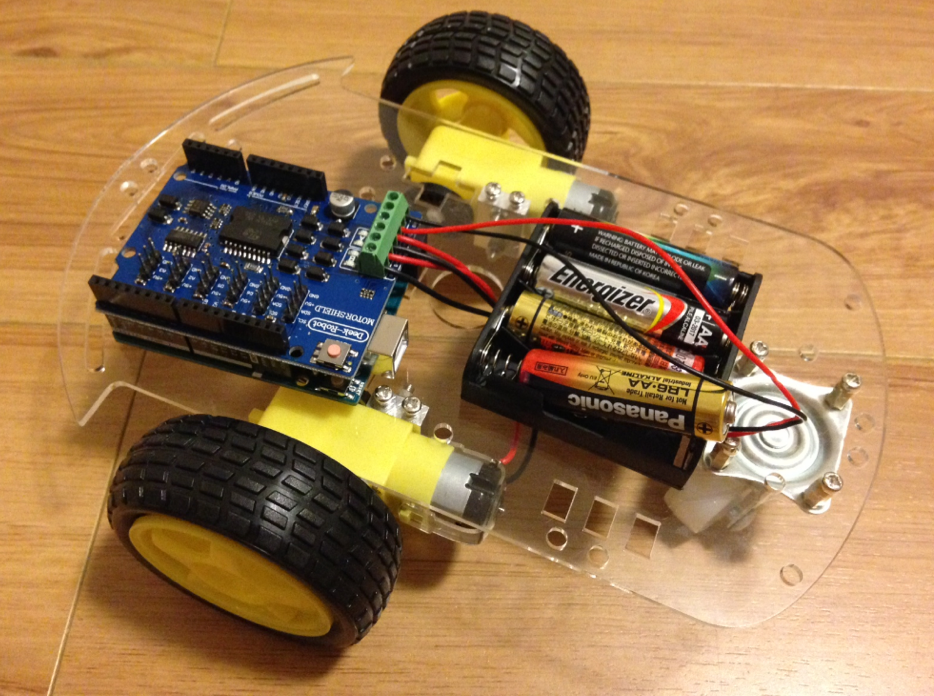 Program your robot car such that it pases through | Chegg.com