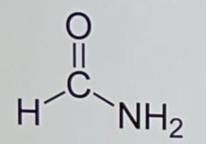 Solved The molecular structure of formamide is shown here 1. | Chegg.com