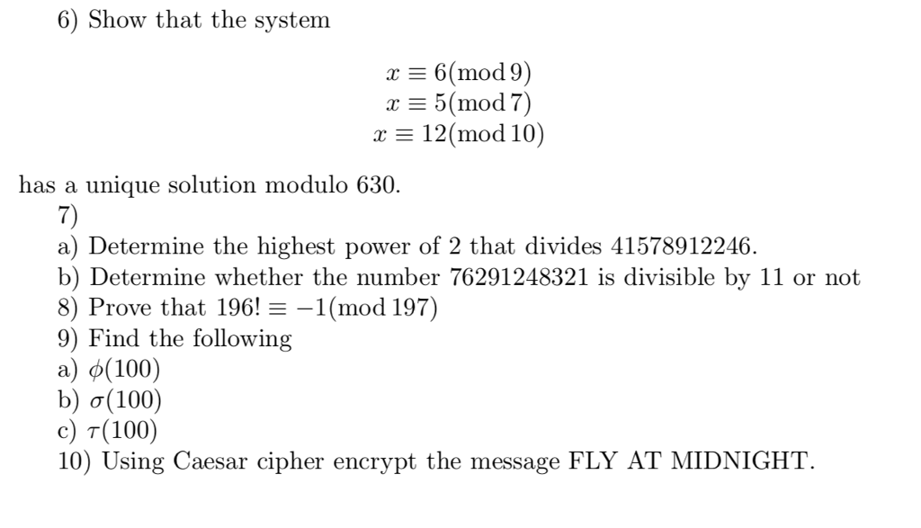 6 Modulo 8 - Modulo