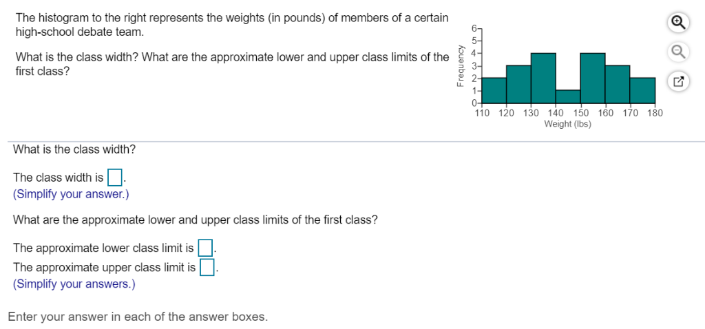 What Are The Approximate Lower And Upper Class Limits Of The First Class