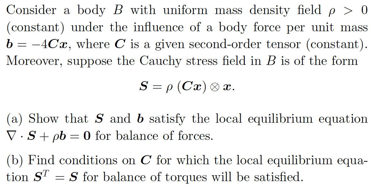 Solved This Is A Question From A First Course In Continuum | Chegg.com